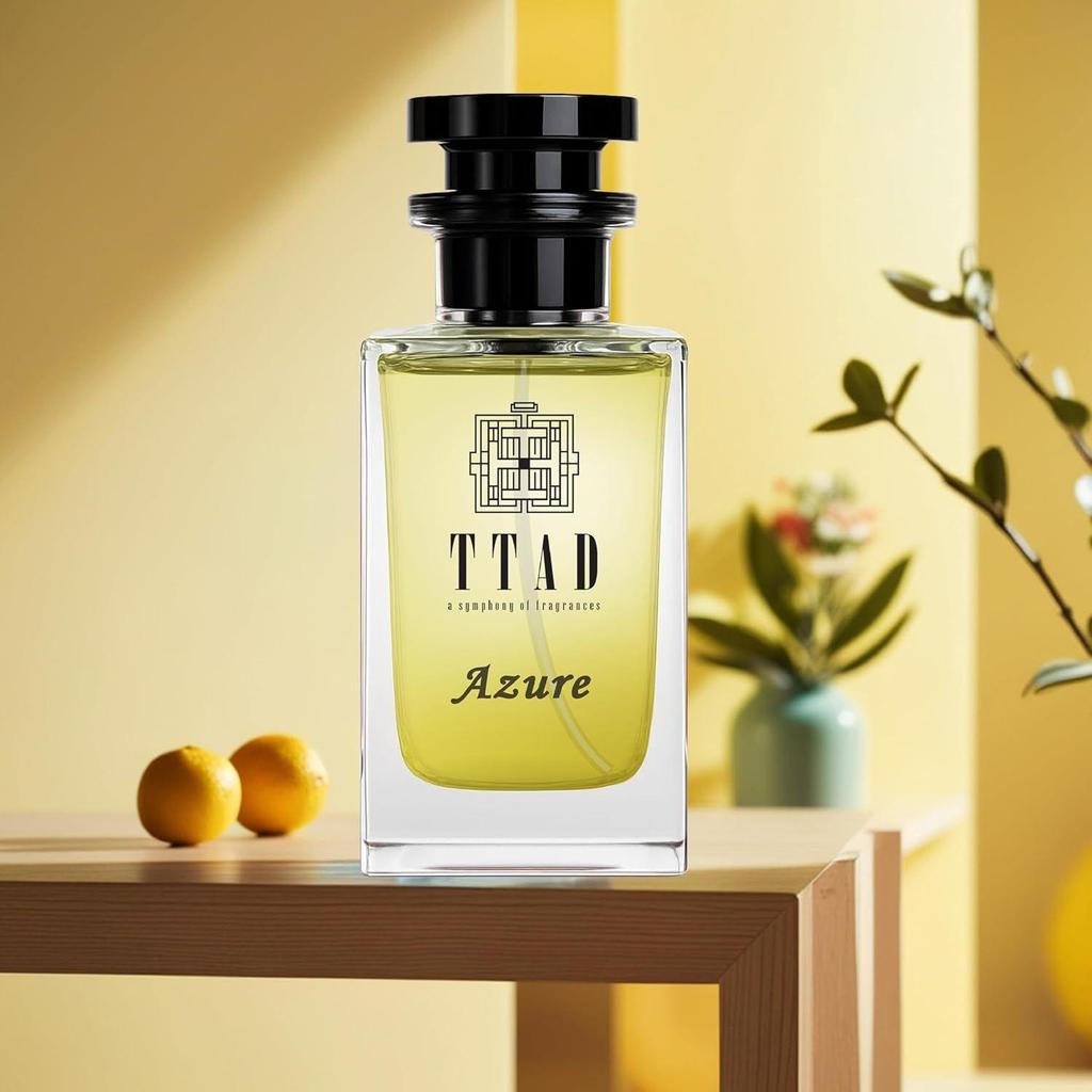 TTAD Unisex Perfume |Long Lasting Premium Luxury Scent For Man And Woman | Fragrance Scent For Men And Women Natural Aroma Azure Perfume