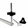 4sets T Type Screw Knob Kit Oblique Rail Sliding Nut Slot Bolt Fixture M8 Woodworking Tool Fixture