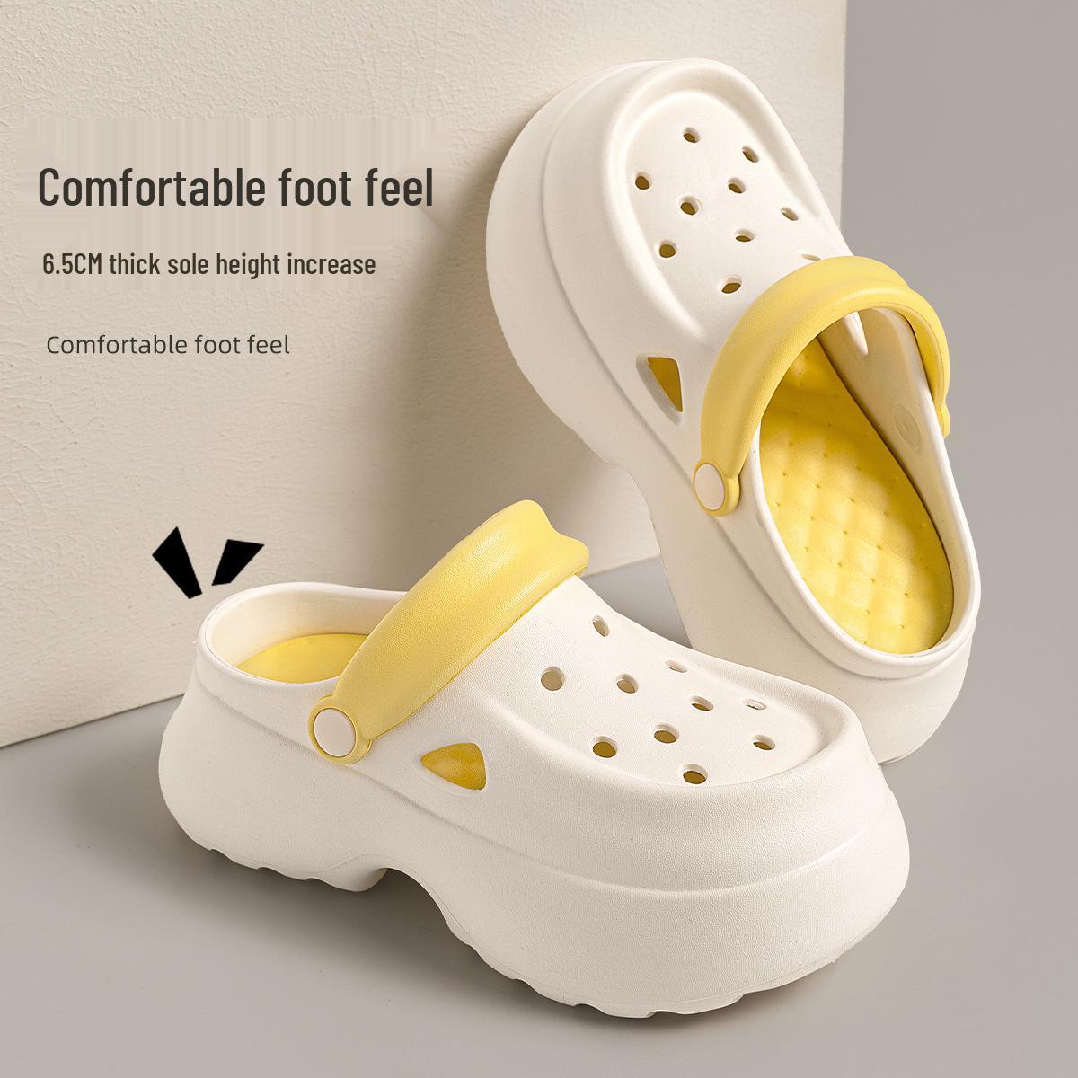 

Women s 2025 Thick-Soled Non-Slip Beach Sandals: Height-Boosting Summer Outdoor Shoes 35-36 [Fits 34-35]
