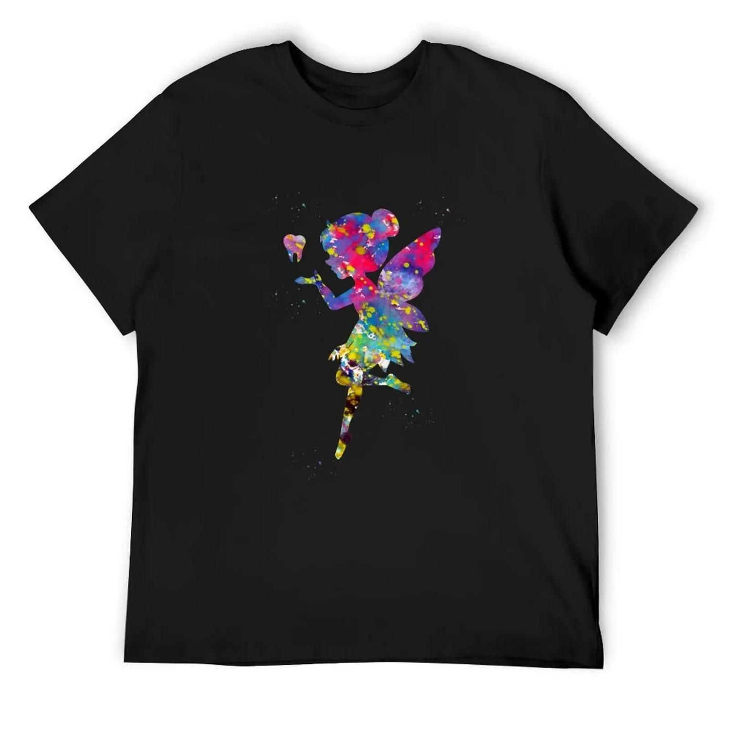 

Tooth Fairy T-Shirt anime clothes animal prinfor boys affliction shirts oversized t shirt t shirts for men S чёрный