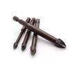 6mm Kreuz Sechs-Nuten Legierung Dreieck-Bohrer für Glas, Holz & Fliesen