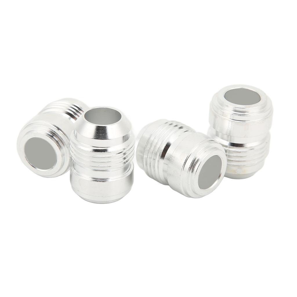 4 Pcs 10AN Weld On Bung Fitting 34in Thread Aluminium Alloy Male Hose Pipe End Adapter