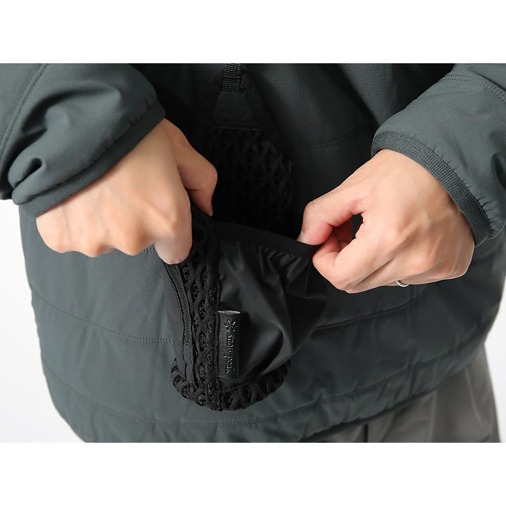 Snow Peak Double Face Mesh Bottle Black Carrier,