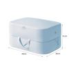 Space Saving Compression Storage Tote Bag Heavy Duty Multipurpose Rectangle Fabric Organizer for Comforters Clothes and Blankets