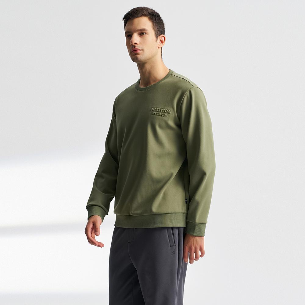 Nautica Sweatshirts Men's Crew Neck Moderate Regular KO4402