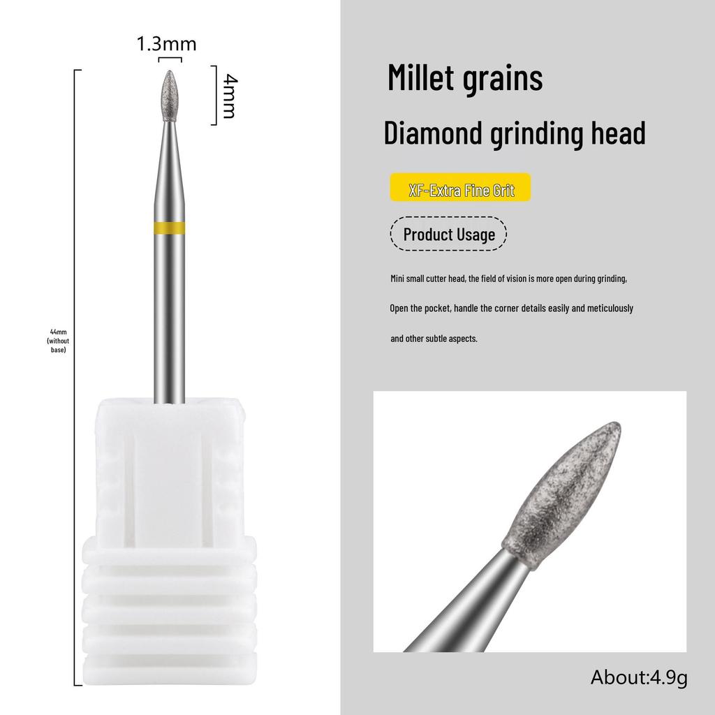 Russischer Diamantschleifer Maniküre-Werkzeug zur Nageloberflächen-Vorbehandlung