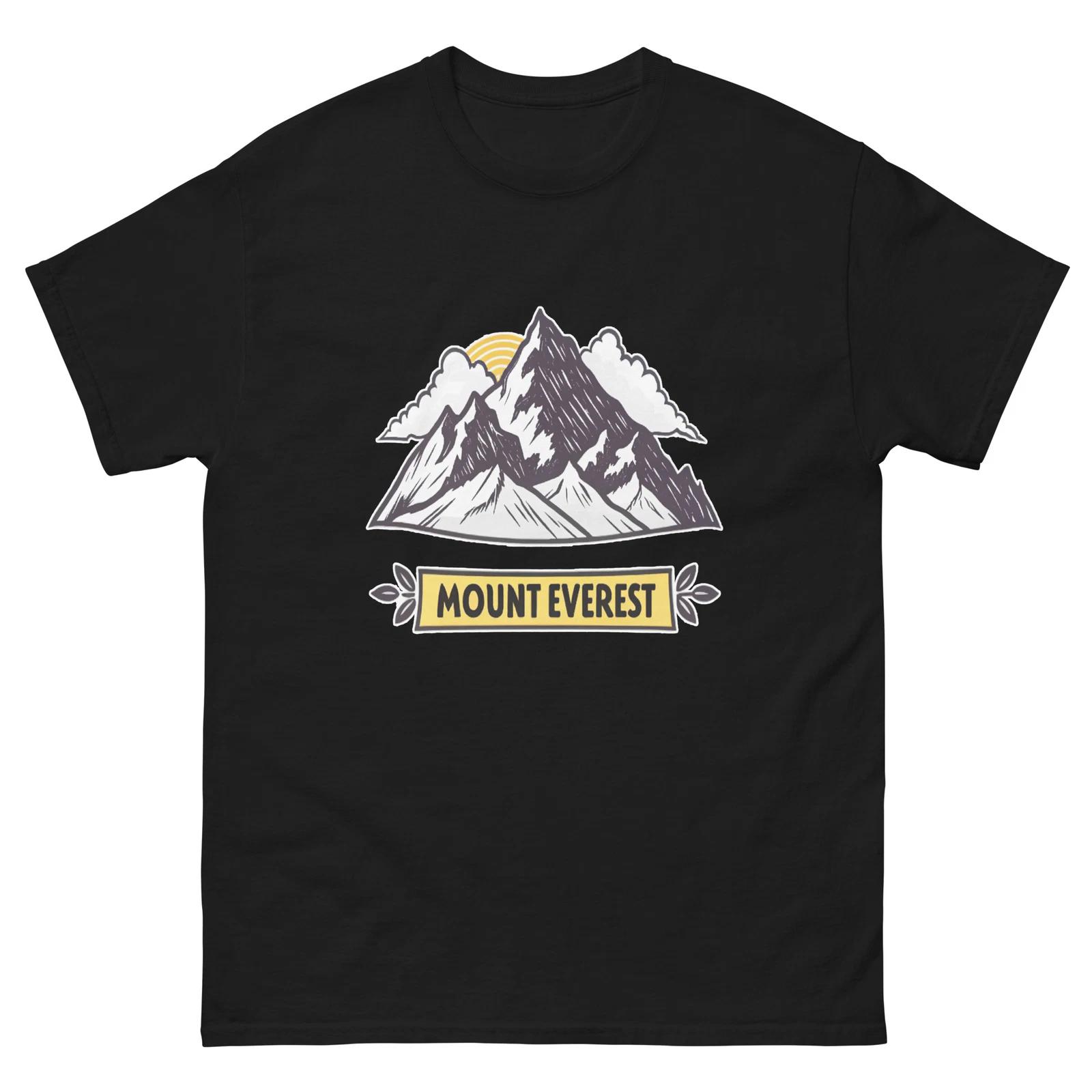 Mount Everest Attraction Landmark Travel T-Shirt L