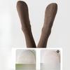 Women's Pure Cotton Mid-calf Socks, Pure Cotton Antibacterial, Deodorizing, Anti-pilling, All-cotton Solid Color, Comfortable