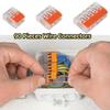 90 PCS 2/3/5 Port Wire Connector Assortment Pack Electrical Lever Wire Connectors  Electrical Wires