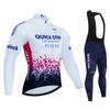 2026 Soudal Quick Step Team Cycling Jersey Set Spring Autumn Men MTB Ropa Maillot Ciclismo Long Sleeve Bicycle Clothing Bike Uniform