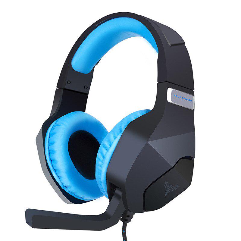 LLXIAO Professional Gaming Headset Surround Sound Music Headset With Microphone RGB 3.5 Mm Wired Headset For PC For XBOX For PS4