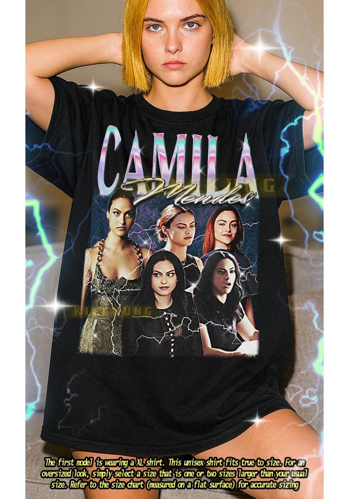 CAMILA MENDES Vintage Shirt, Camila Mendes Homage Tshirt, Camila Mendes Fan, Camila Mendes Retro 90s Sweater, Camila Mendes Merch #saf