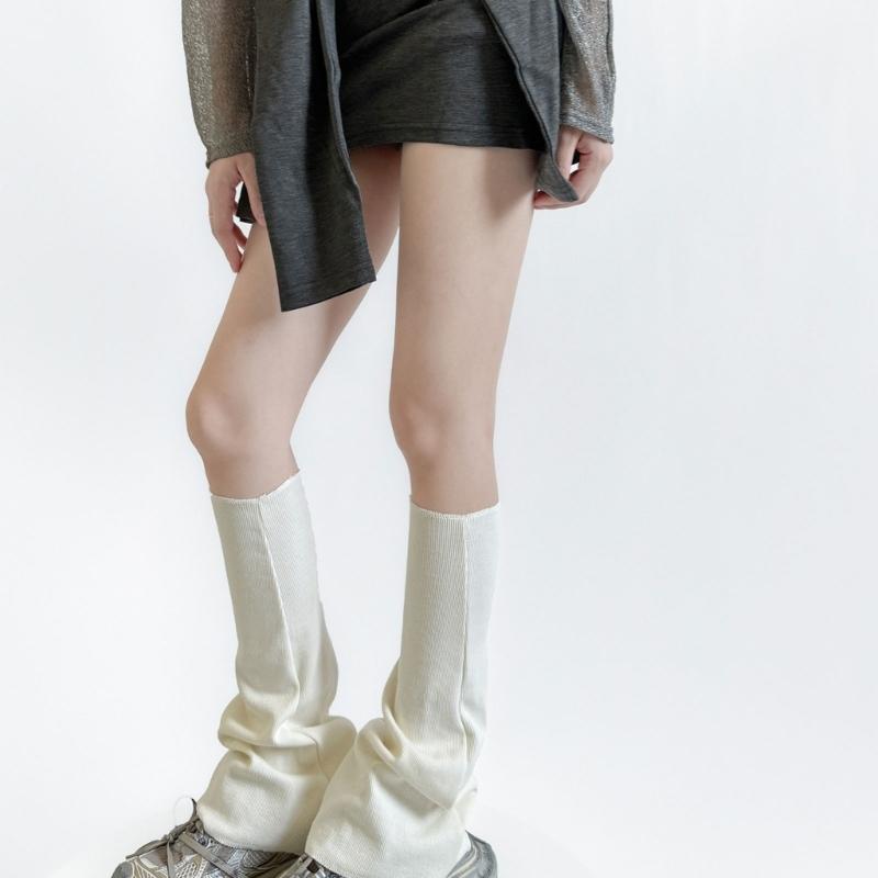 Flared Ankle Socks Breathable Polyethylene Ingredient Fit Leg Cold Weather Unisex Fashion