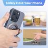 360° Rotating Magnetic Phone Holder – Multifunctional Metal Desktop Stand