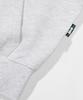 Escapefrom Essential Two-Way Zip-Up Hoodie White Melange