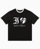 SAINTPAIN Sp I Love Saint Heavyweight Ringer T-Shirt Black
