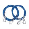 4/5M Car Tow Rope Auto Pull Roped 3-7 Tons Steel Wire Tow Ropd Traction Roping Trailer Pulls Rope With Hooks Car Emergency Tool