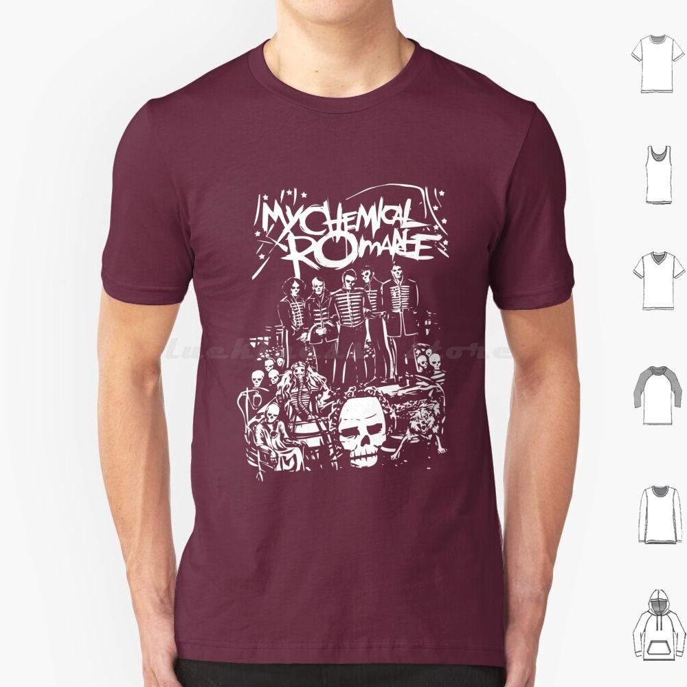 My Chemical Romace T Shirt Cotton Men Women DIY Print Rerardo My Chemical Romance Black Parade Emo