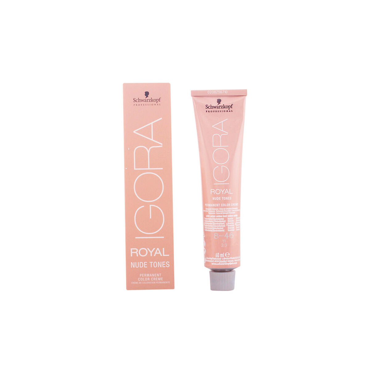 

Перманентная краска Igora Royal Nudes Schwarzkopf Igora Royal 8-46 № 8.0-светло-русый 60 мл (60 мл)