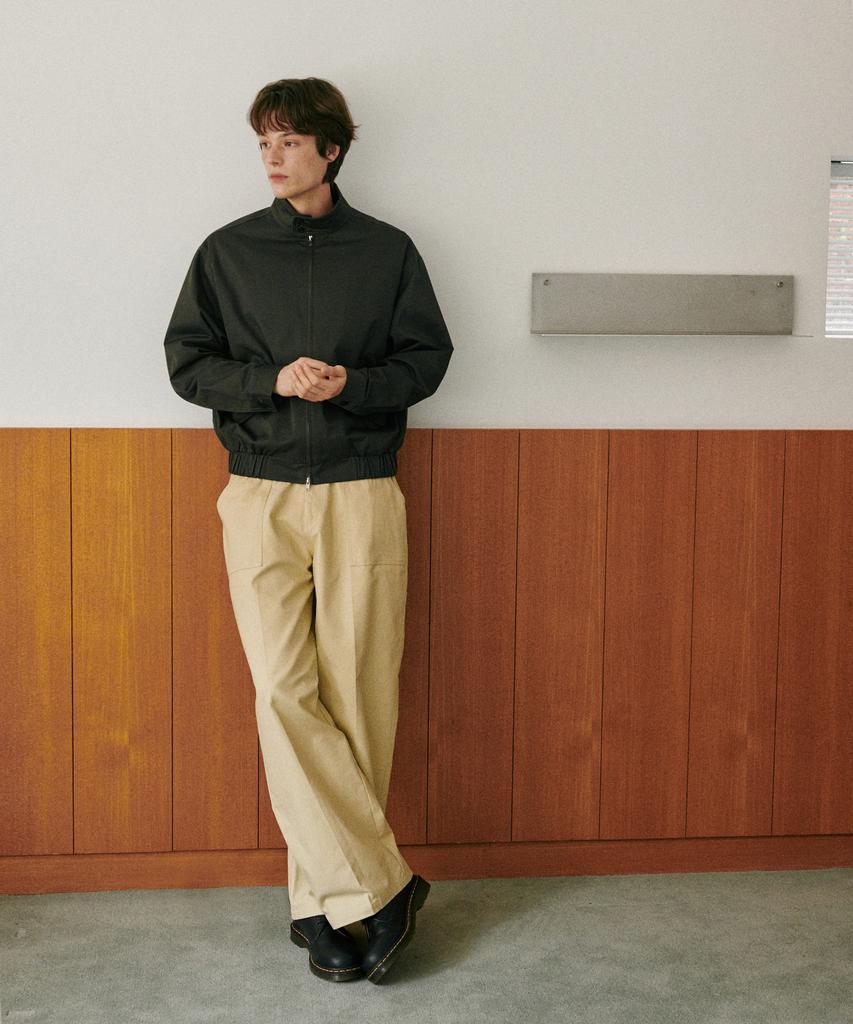 GLW Carpenter Fatigue Cotton Pants Beige