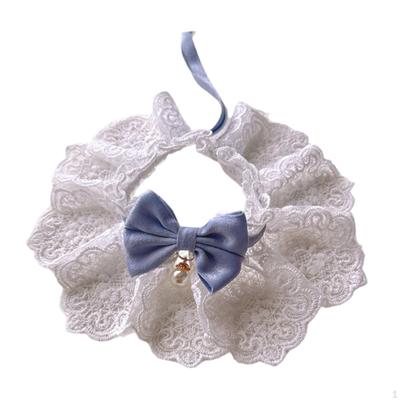 Adjustable Cats Collar Holiday Neckwear Cute Decoration Scarf Puppy Bib for Pet