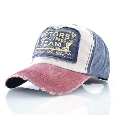 Vintage Spłowiała Dżinsowa Czapka Baseballówka Dla Mężczyzn I Kobiet Snapback Czapka Trucker z Naszywką Listową Wiosna Jesień Unisex Czapka Hip Hop