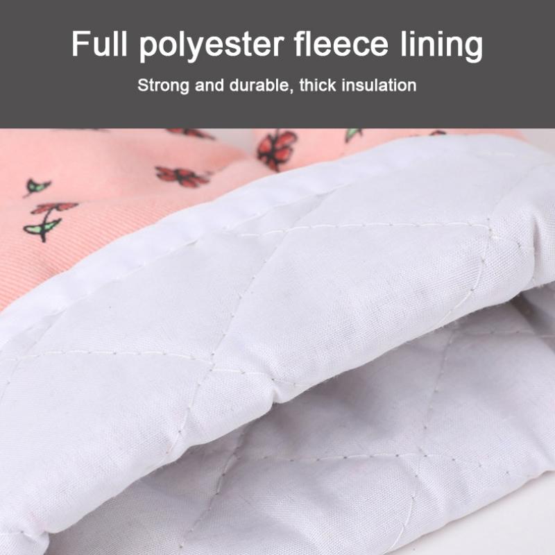 Microwave Mitts Gloves Thickened Heat-resistant Insulation Kitchen Baking Oven Gloves Anti-Scald Gloves Kitchen Accessories 1PC