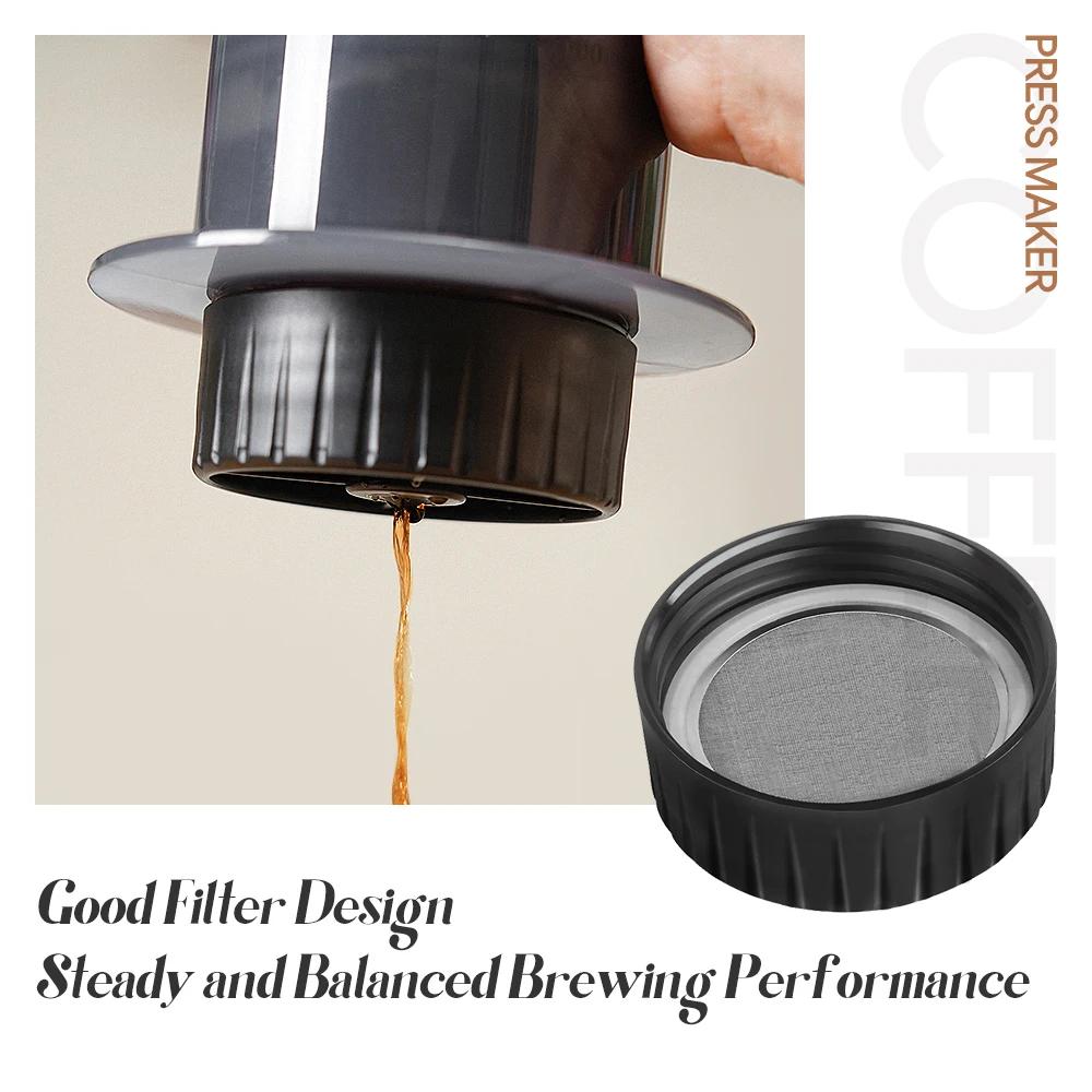 Φορητή Καφετιέρα Espresso Καφετιέρα French Press Κουζινικά Είδη για Aeropress Μηχανή Cafe Press με Κιτ Χαρτιών Φίλτρου