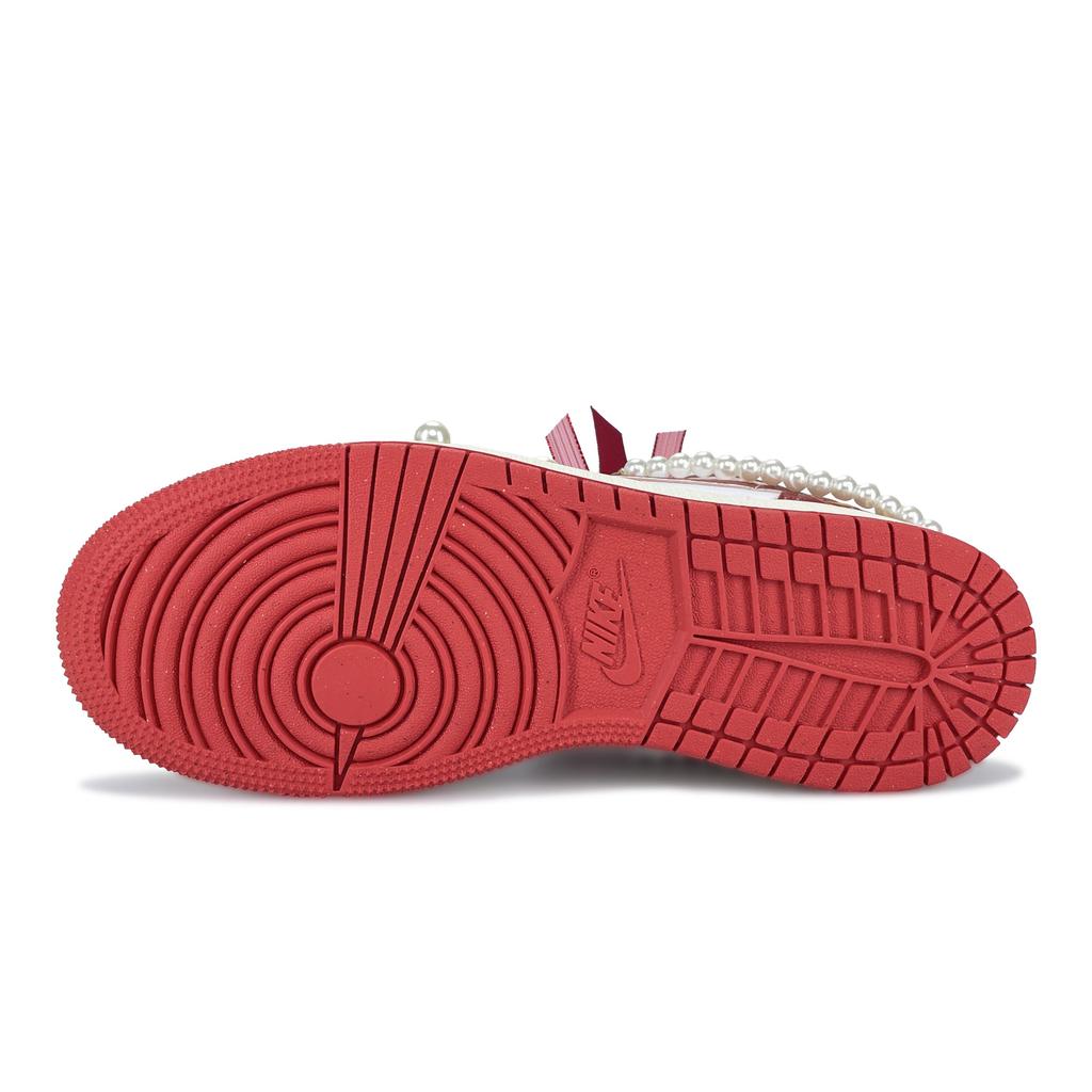 Jordan Air Jordan 1 Uccello Ciano e Drago e Fenice Resistenti all'Abrasione Basse Vintage Scarpe da Basket Unisex FJ3465-160(Team771-)
