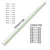 Plant Support Stakes Flower Stakes Bendable Metal Holder With Clips For Leaf Yard Greenhouse Landscape Lawn Orchid Vegetable