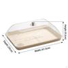 Cake And Dessert Display Stand with Lid, Practical Handles, Reusable Tray for Serving in Dining