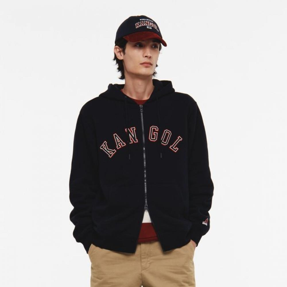 Kangol Молния 5141 Темно-синий Полуоверсайз ME
