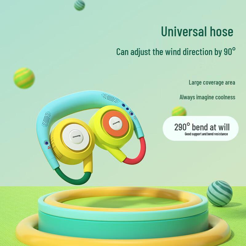 Newman Bladeless Neck Fan with Bluetooth Speaker