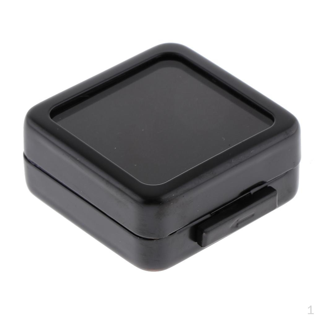 

Вставная коробка для банок с драгоценными камнями, поднос для хранения драгоценных камней, футляр для ювелирных изделий Black