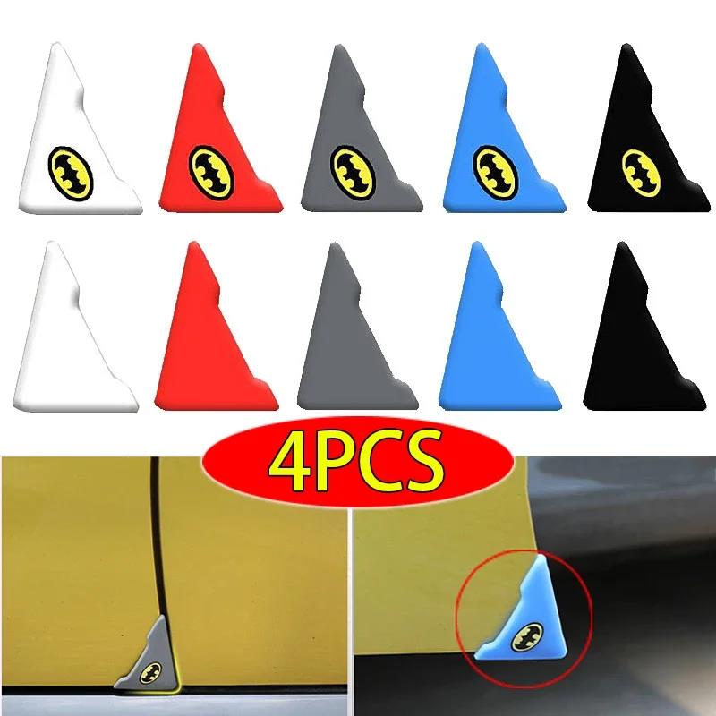 Car Door Decoration Corner Protective Cover Silicone Protector Door Corner Anti-collision Guard Covers Car Accessory 2/4pcs Interior Mirrors 6