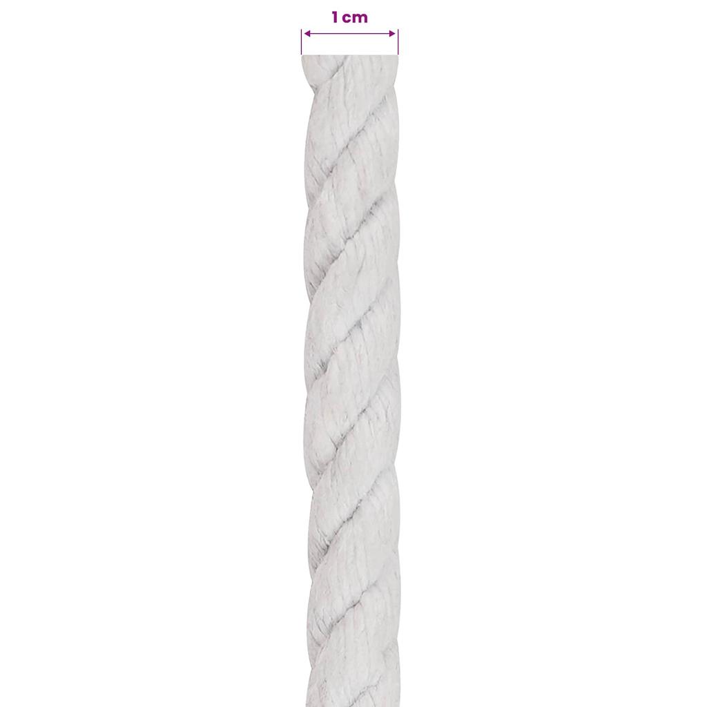 White Rope 1 X 1 X 2500 Cm Cotton