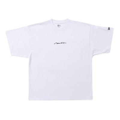 New Era Short Sleeve Oversized Cotton Tee Size Handwritten ONSPOTZ and Stylish Small and Large Gift T-Shirt, S/S (14566729, NER34A8679), White, L,