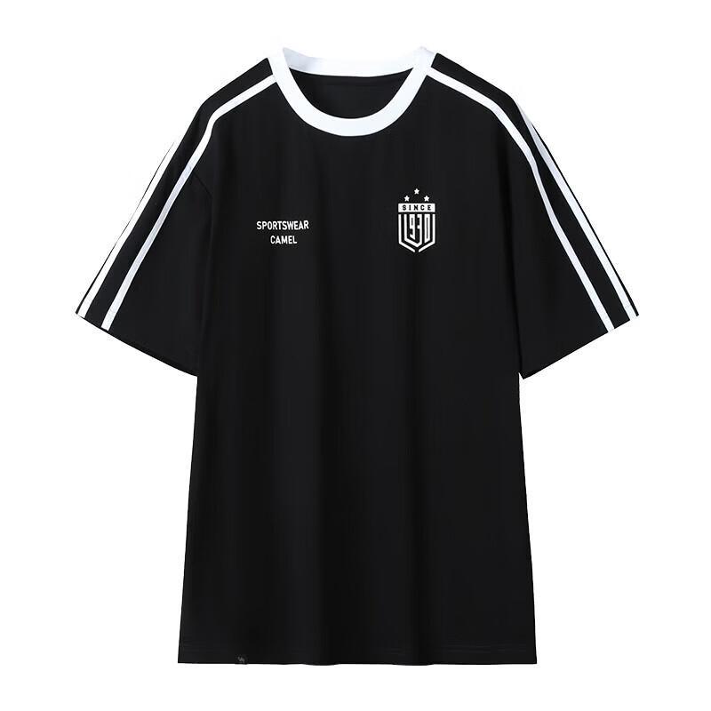 CAMEL Men's Football Style Cool Touch Short Sleeve T-Shirt