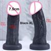 New 7.5cm Big Glans Penis Realistic Dildo Huge Anal Plug Suction Cup Adult Strapon Sex Toys For Woman Vagina Orgasm Masturbation