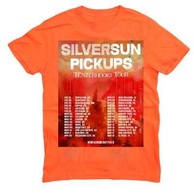 Silversun Pickups Tenterhooks Tour T-shirt Full Size S To 5XL MD1513 Unisex T-Shirt