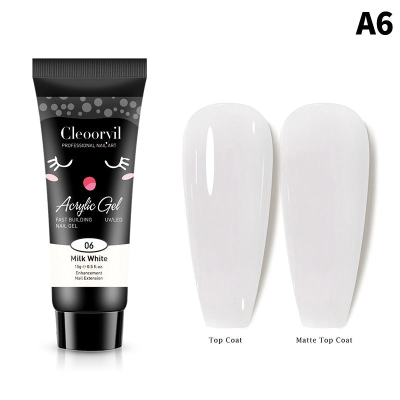 15Ml Uv Nail Polish Fast Builder Nail Extension Art Phototherapy Gel