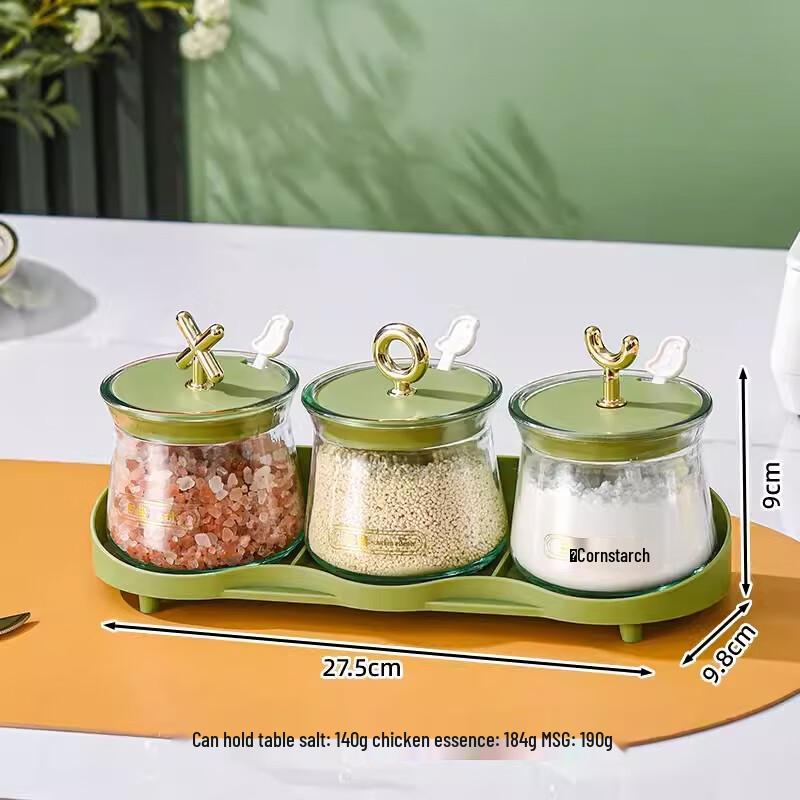 Tao Tao Mei Glas Kryddburkar Set