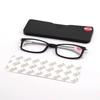 Foldable Anti-Blue Light Reading Glasses With Case Self-Adhesive Cellphone Stand Computer Goggles Men Women Spring Hinge Eyewear