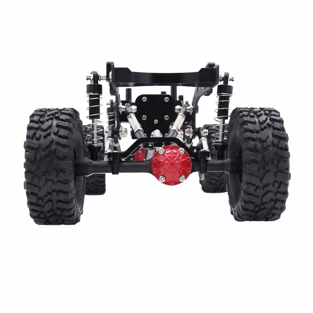WPL Metal Front and Rear Axle Set for WPL C14 C24 C34 C44 B14 B24 1/16 RC Car Upgrades Parts Accessories