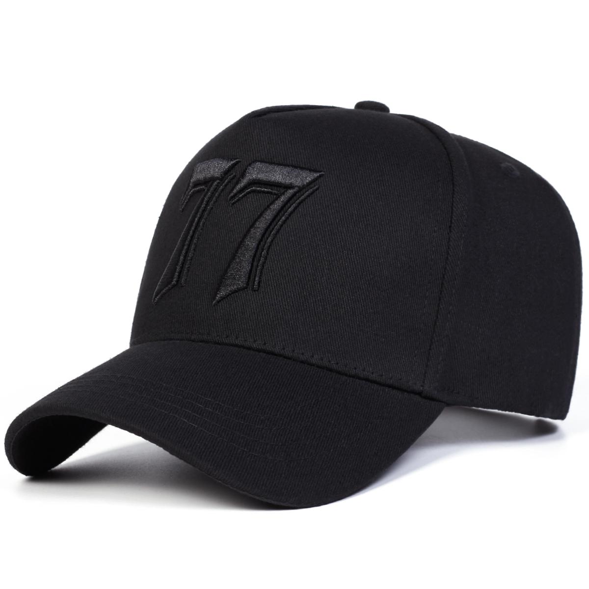 

Unisex 77 Letter Embroidery Baseball Caps Spring Autumn Outdoor Adjustable Casual Hats Sunscreen Hat Sports Cap