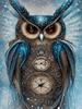 Animal 5D Diamond Painting Shark King Ocean Inlaid with Diamond Owl Animal DIY Embroidery Colorful Painting Home Decoration