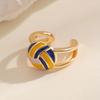 A Minimalist And Stylish Sporty Football, Basketball, Rugby, And Volleyball Ear Clip Suitable for Everyday Wear, Exquisite And Versatile