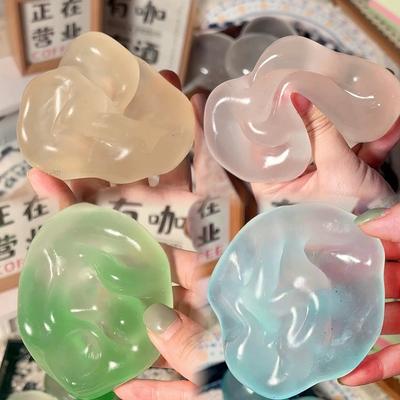 Squishy Green Apple Stress Ball Sensory Fidget Soft Maltose  Slow Rebound Squeeze For Adults Stress Relief