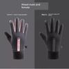 Winter Gloves Are Windproof, Waterproof, and Touch-Screen Compatible for Couples, Men and Women, for Winter Cycling and Skiing, with Added Fleece for