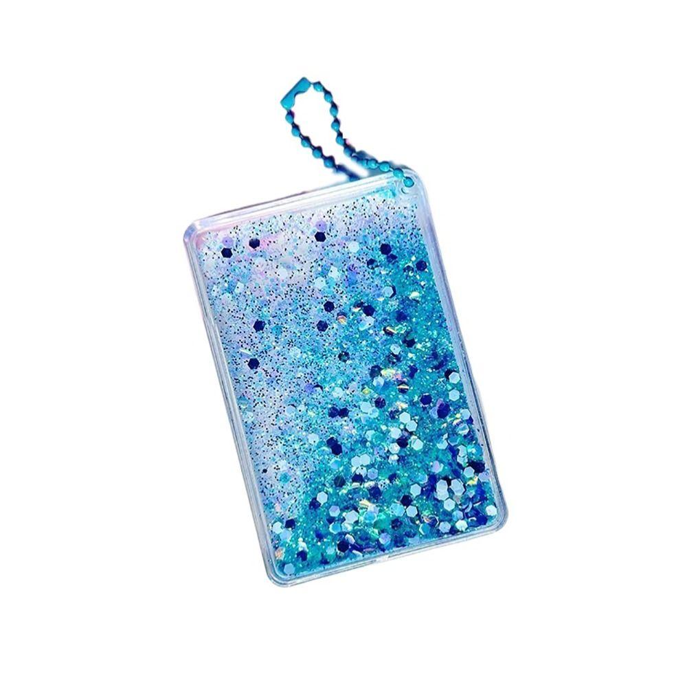 Cute Plastic Quicksand Brick Gift Quicksand Goo Card Set Handbook Set синий